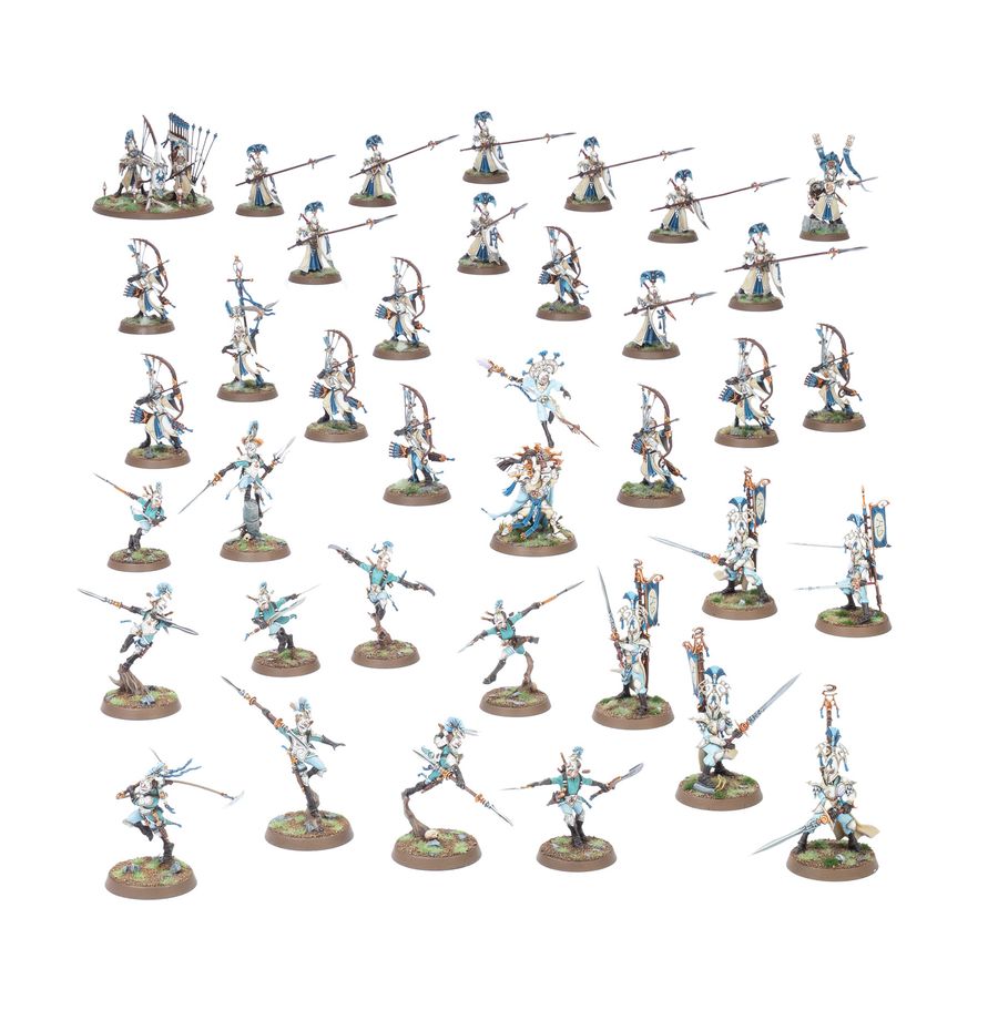 AGE OF SIGMAR BATTLEFORCE: LUMINETH REALM-LORDS ILIATHAN WARHOST