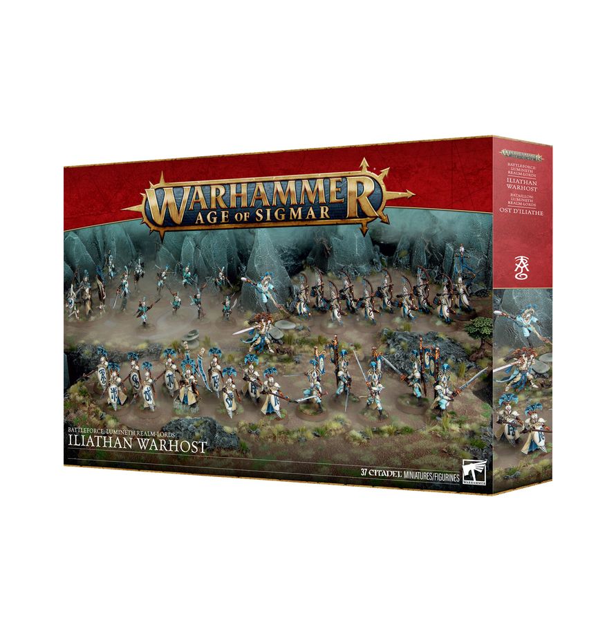 AGE OF SIGMAR BATTLEFORCE: LUMINETH REALM-LORDS ILIATHAN WARHOST