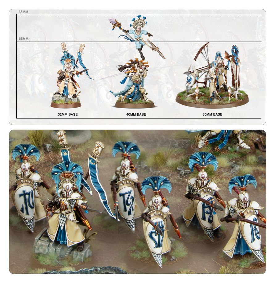 AGE OF SIGMAR BATTLEFORCE: LUMINETH REALM-LORDS ILIATHAN WARHOST