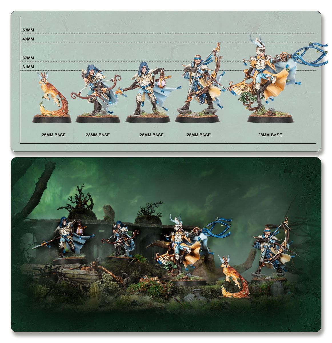 WARHAMMER UNDERWORLDS WARBAND: THYRIELLE'S ZEPHYRITES