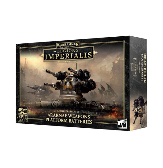 LEGIONS IMPERIALIS: ARAKNAE WEAPONS PLATFORM BATTERIES