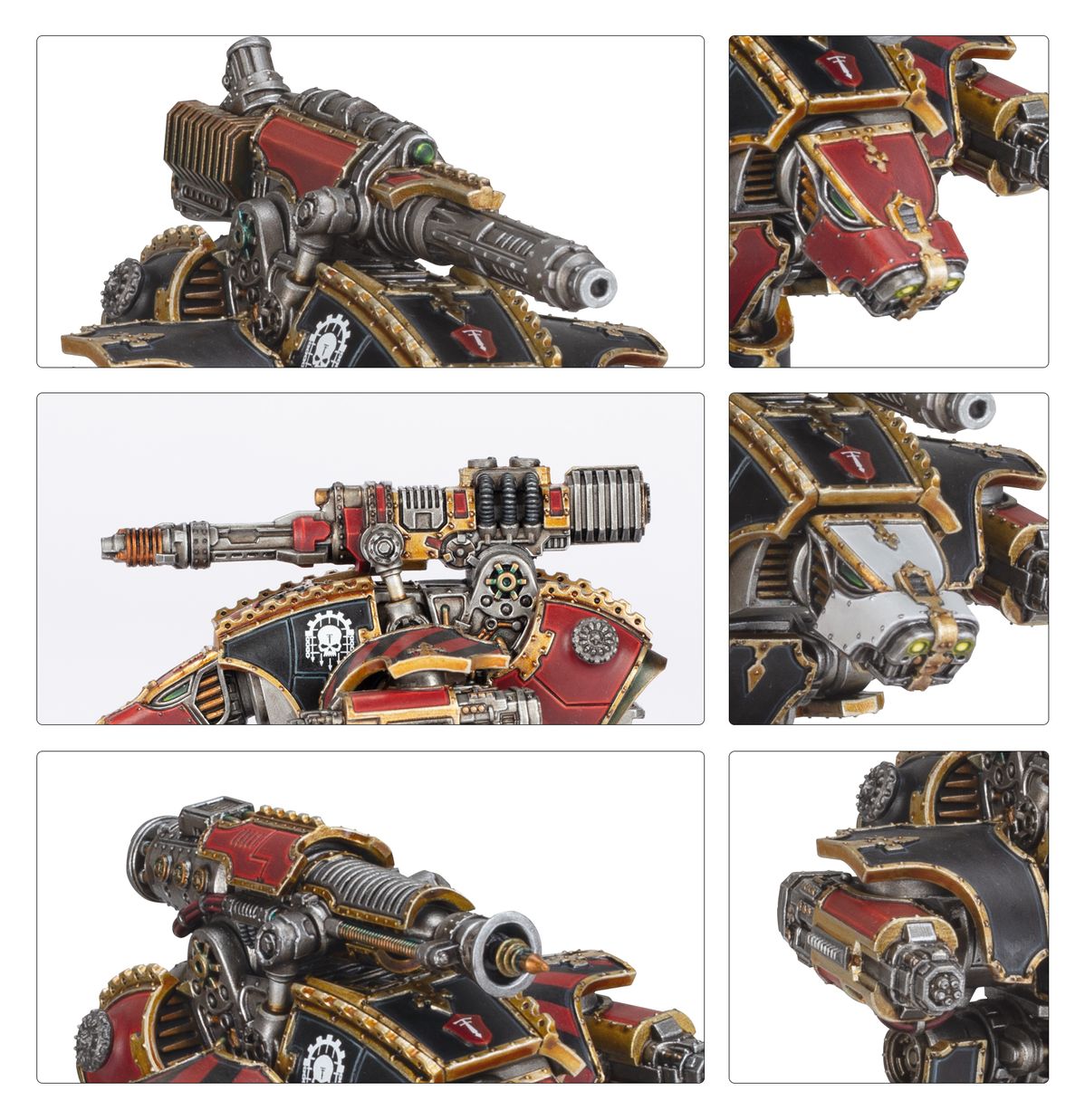 LEGIONS IMPERIALIS TITANS: DIRE WOLF HEAVY SCOUT TITANS