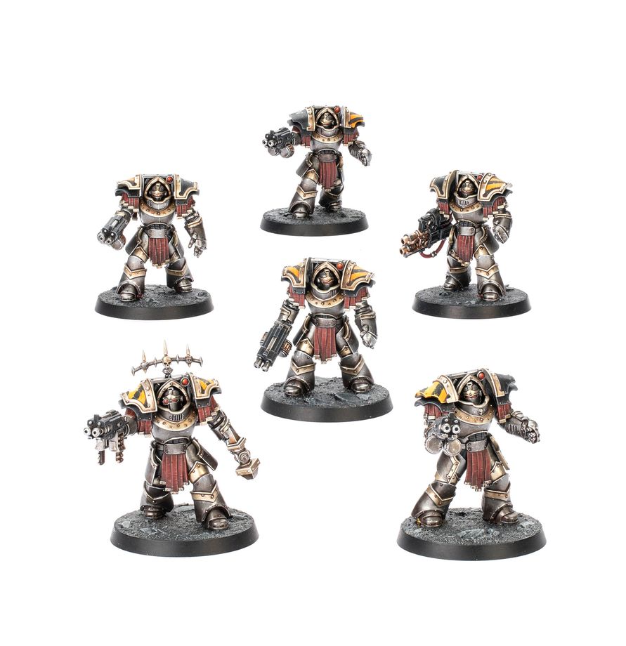LEGIONES ASTARTES: CATAPHRACTII TERMINATORS WITH POWER FISTS
