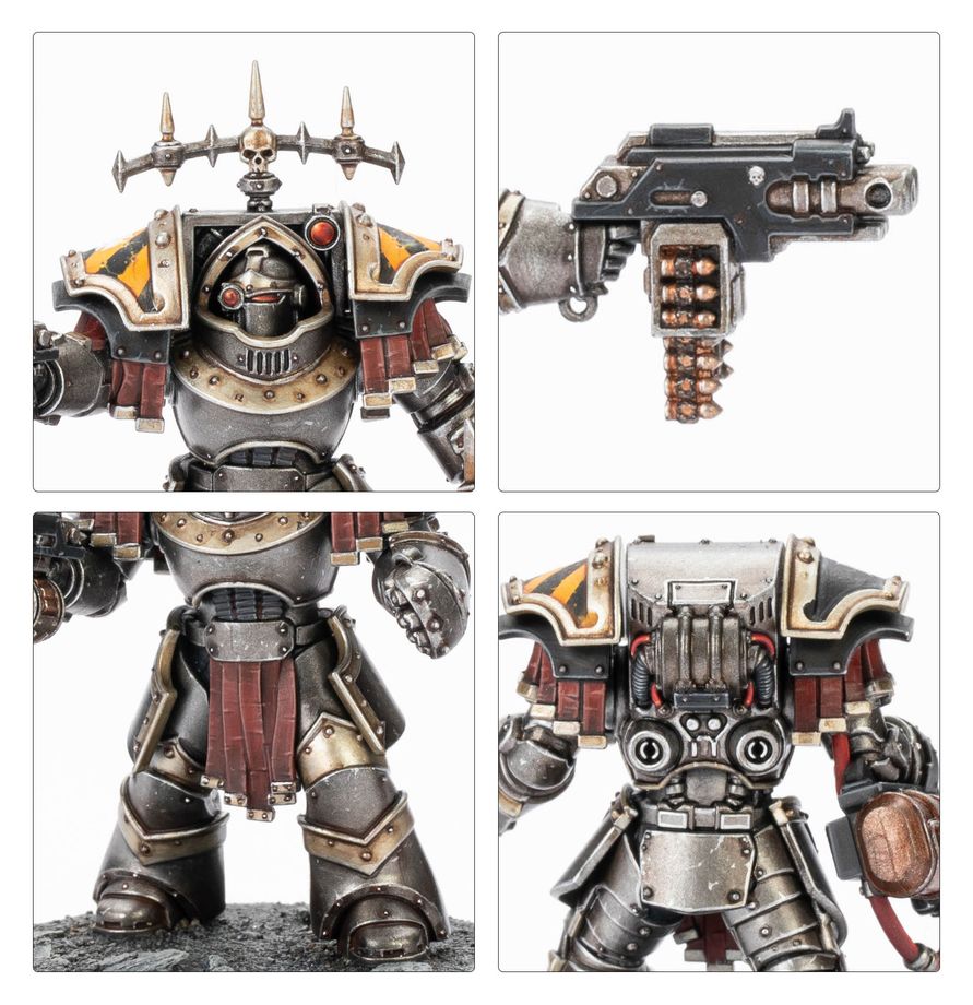 LEGIONES ASTARTES: CATAPHRACTII TERMINATORS WITH POWER FISTS