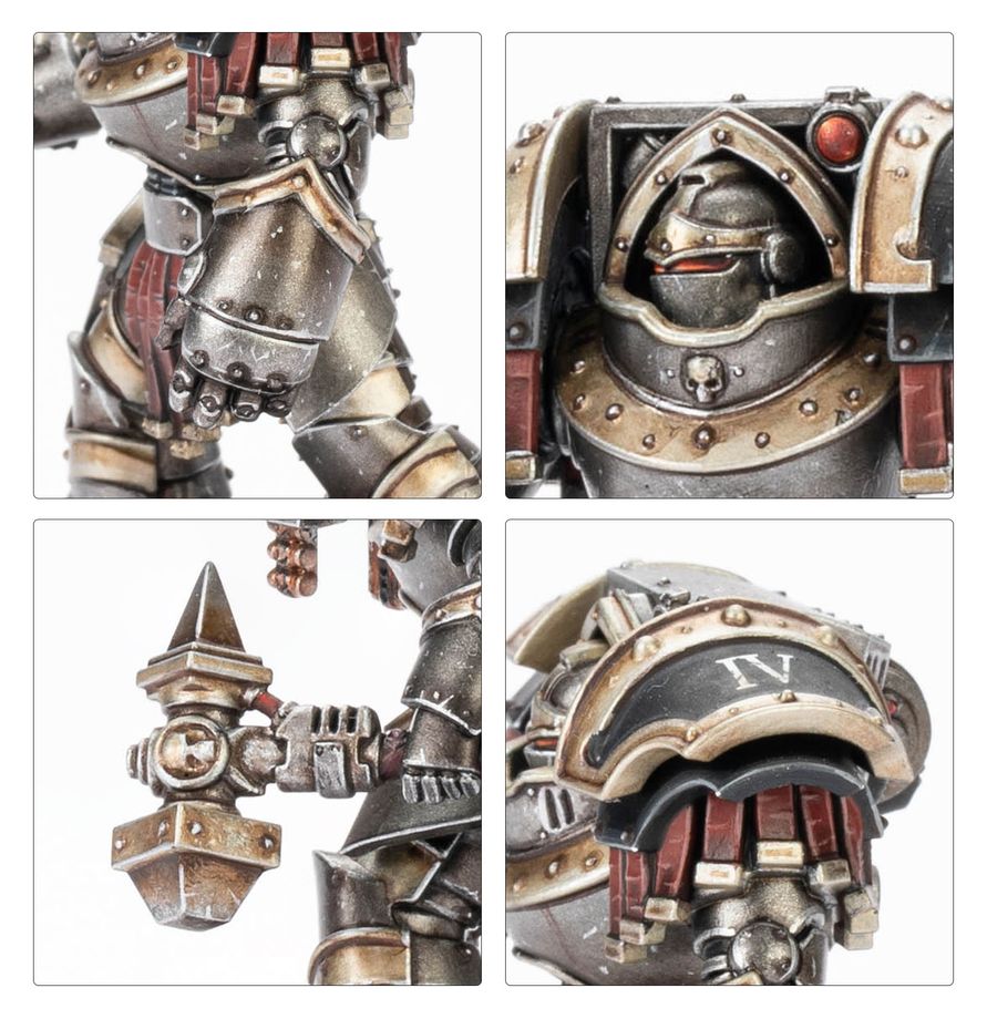 LEGIONES ASTARTES: CATAPHRACTII TERMINATORS WITH POWER FISTS