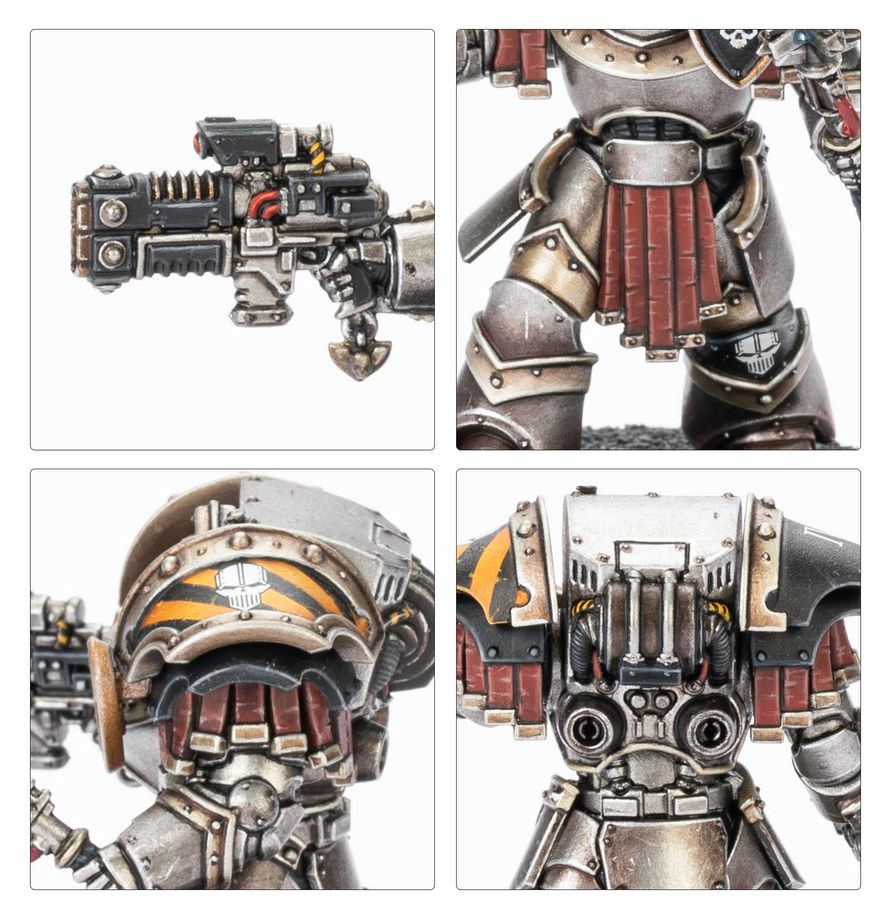 LEGIONES ASTARTES: CATAPHRACTII TERMINATORS WITH POWER MAULS