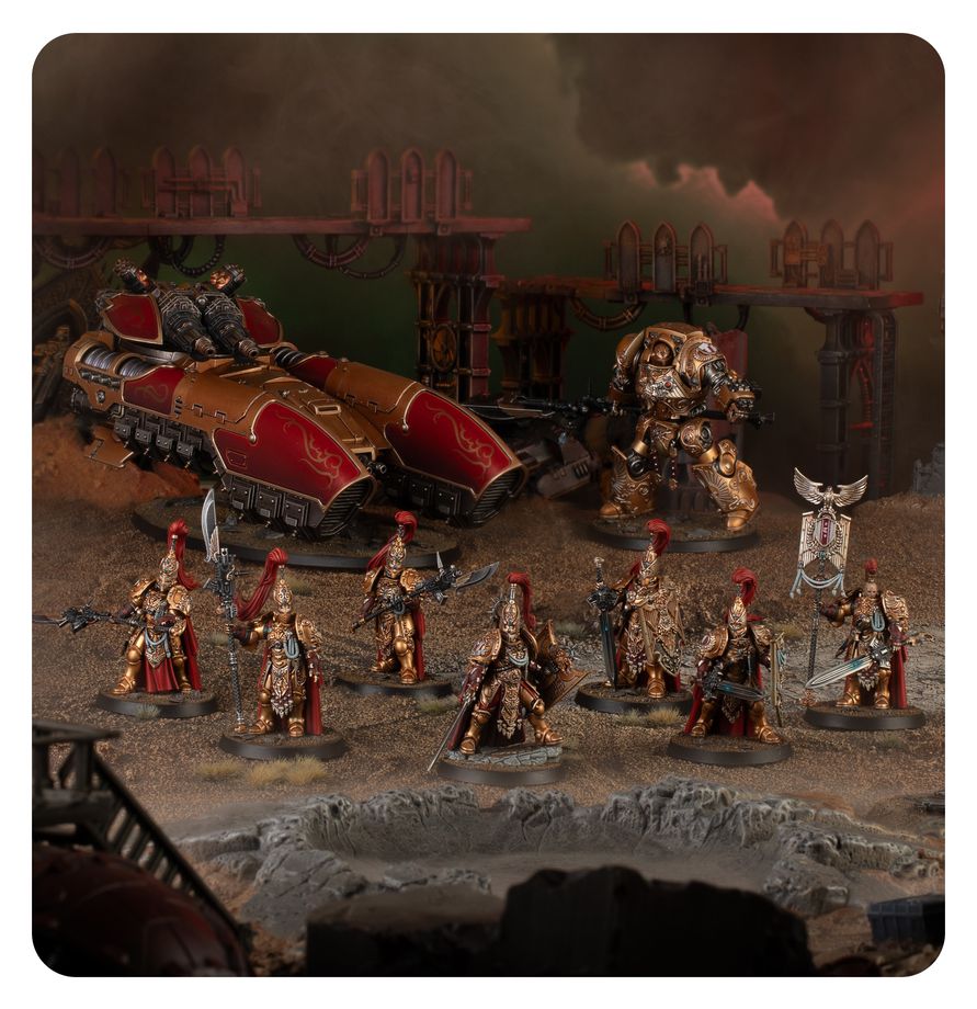 HORUS HERESY: LEGIO CUSTODES BATTLE GROUP