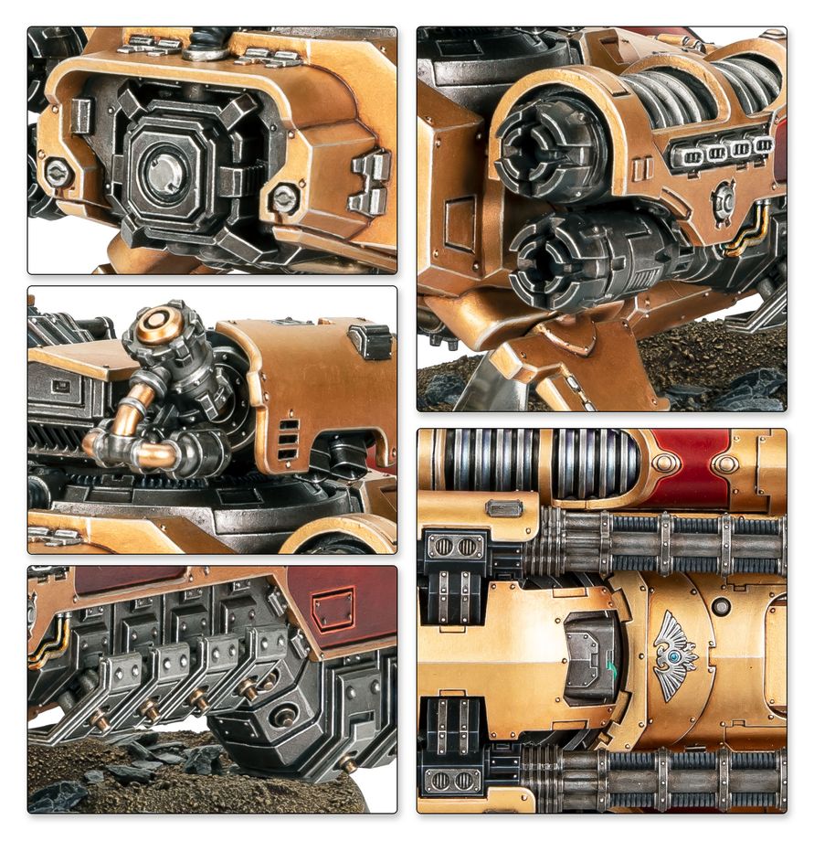 LEGIO CUSTODES: CALADIUS GRAV-TANK