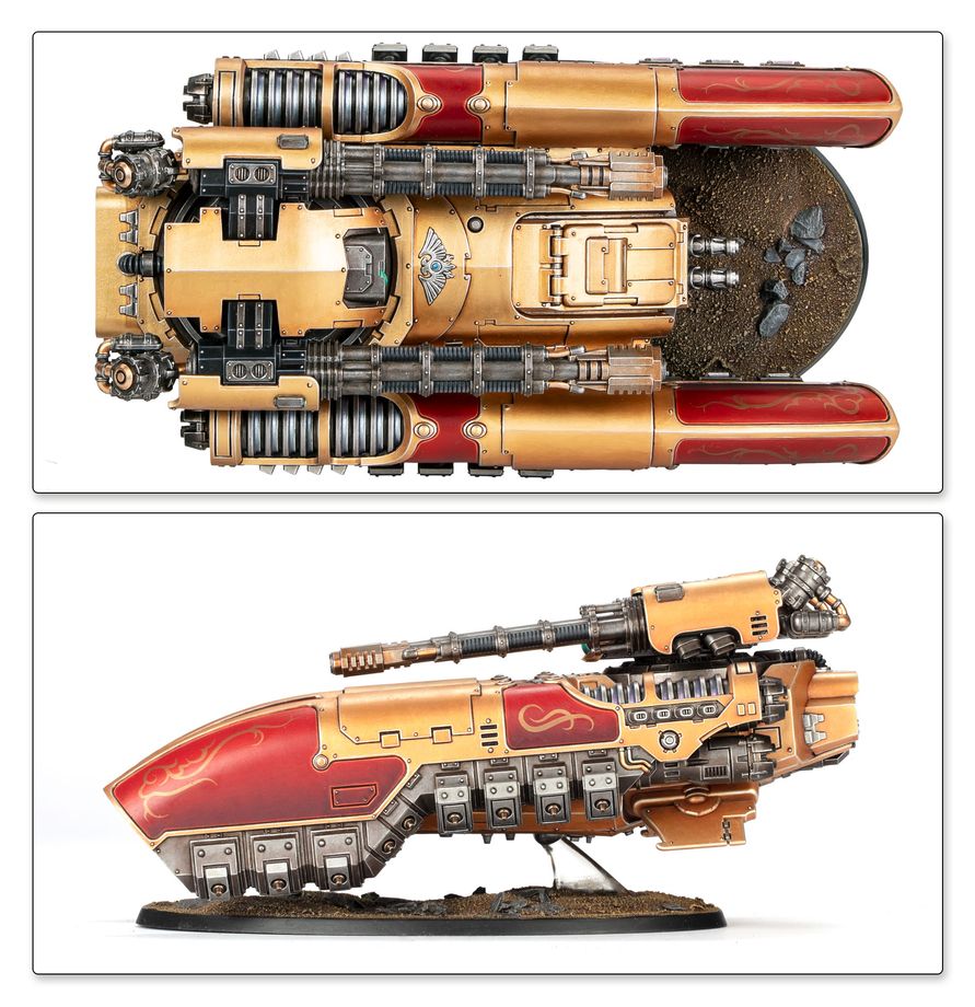 LEGIO CUSTODES: CALADIUS GRAV-TANK