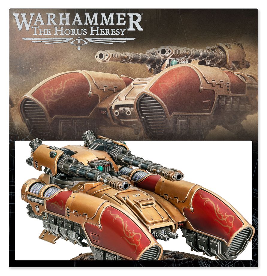 LEGIO CUSTODES: CALADIUS GRAV-TANK