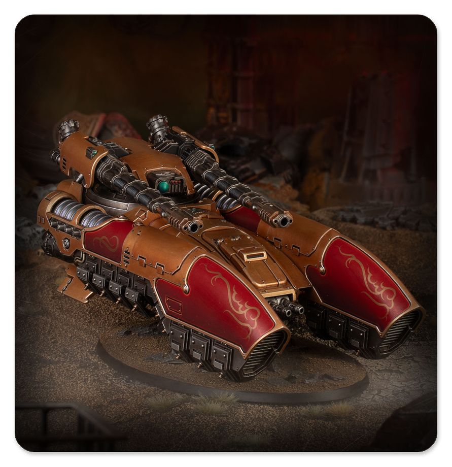 LEGIO CUSTODES: CALADIUS GRAV-TANK