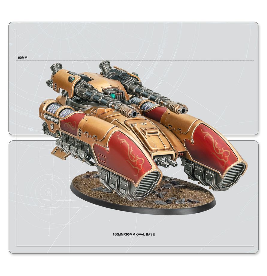 LEGIO CUSTODES: CALADIUS GRAV-TANK