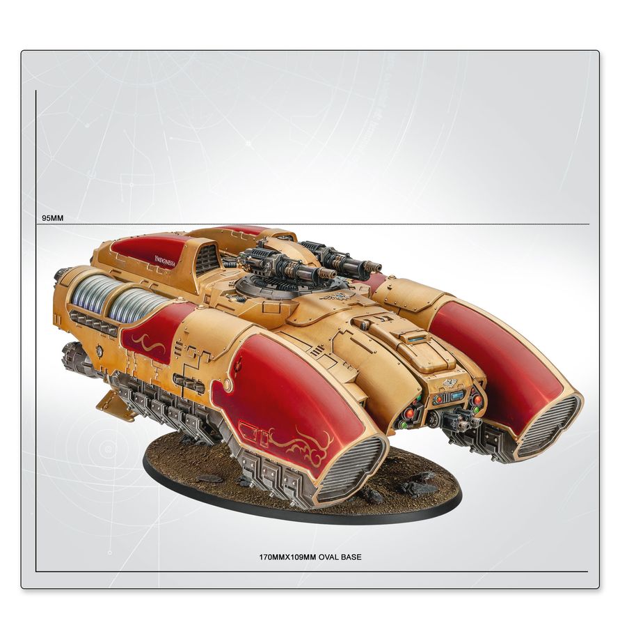 LEGIO CUSTODES: CORONUS GRAV-CARRIER