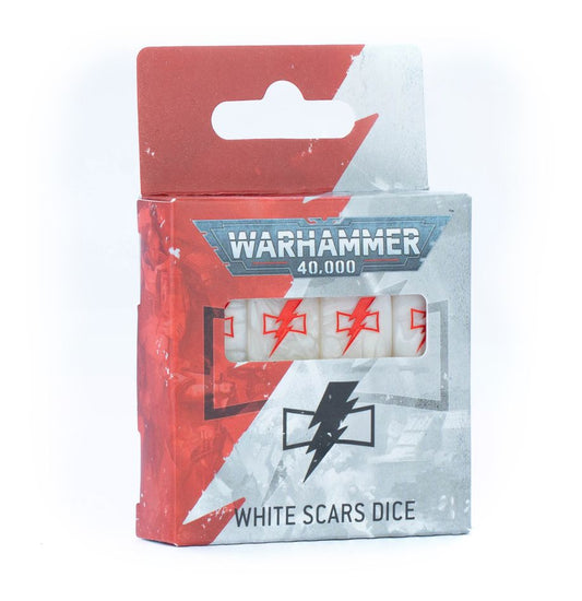 WARHAMMER 40000 DICESET: WHITE SCARS