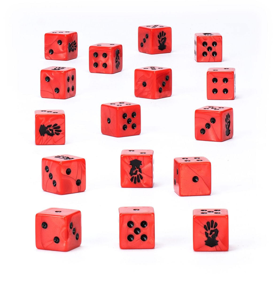 WARHAMMER 40000 DICESET: RED CORSAIRS DICE