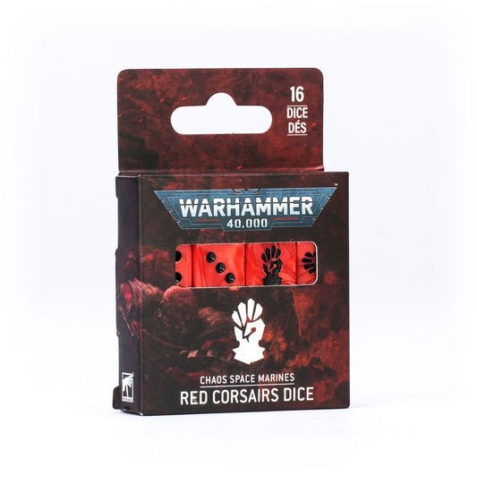 WARHAMMER 40000 DICESET: RED CORSAIRS DICE