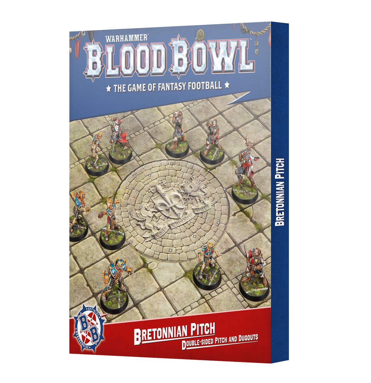 BLOOD BOW TEAM PITCH & DUGOUTS: BRETONNIAN