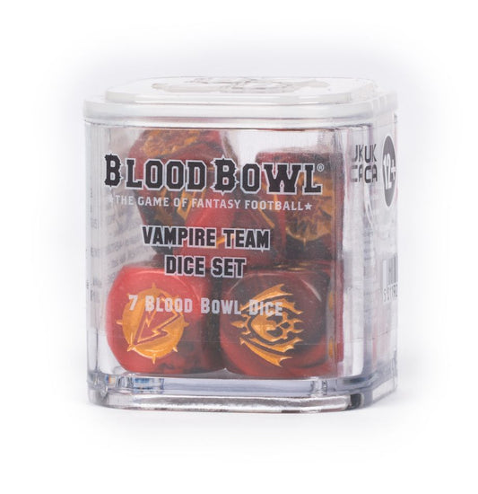 BLOOD BOWL DICE SET: VAMPIRE TEAM