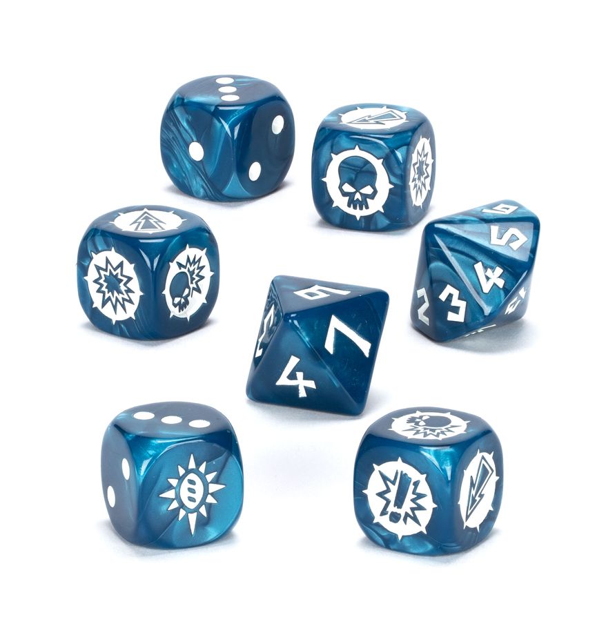 BLOOD BOWL TEAM DICE SET: HIGH ELF
