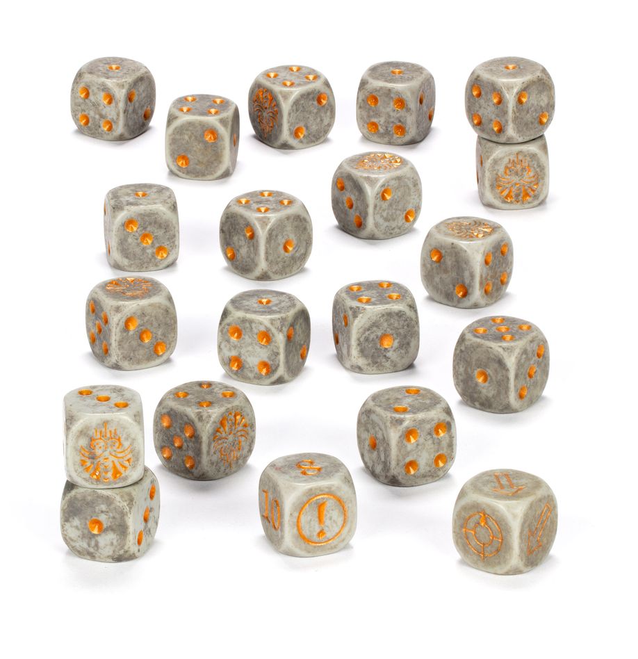 THE OLD WORLD DICE SET: DWARFEN MOUNTAIN HOLDS