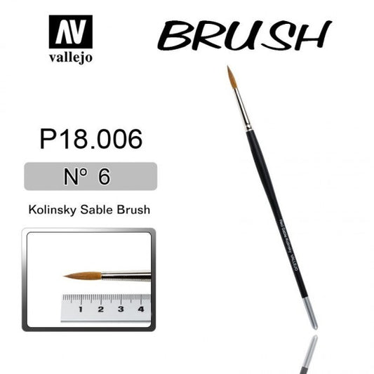 Kolinsky Sable Brush No.6