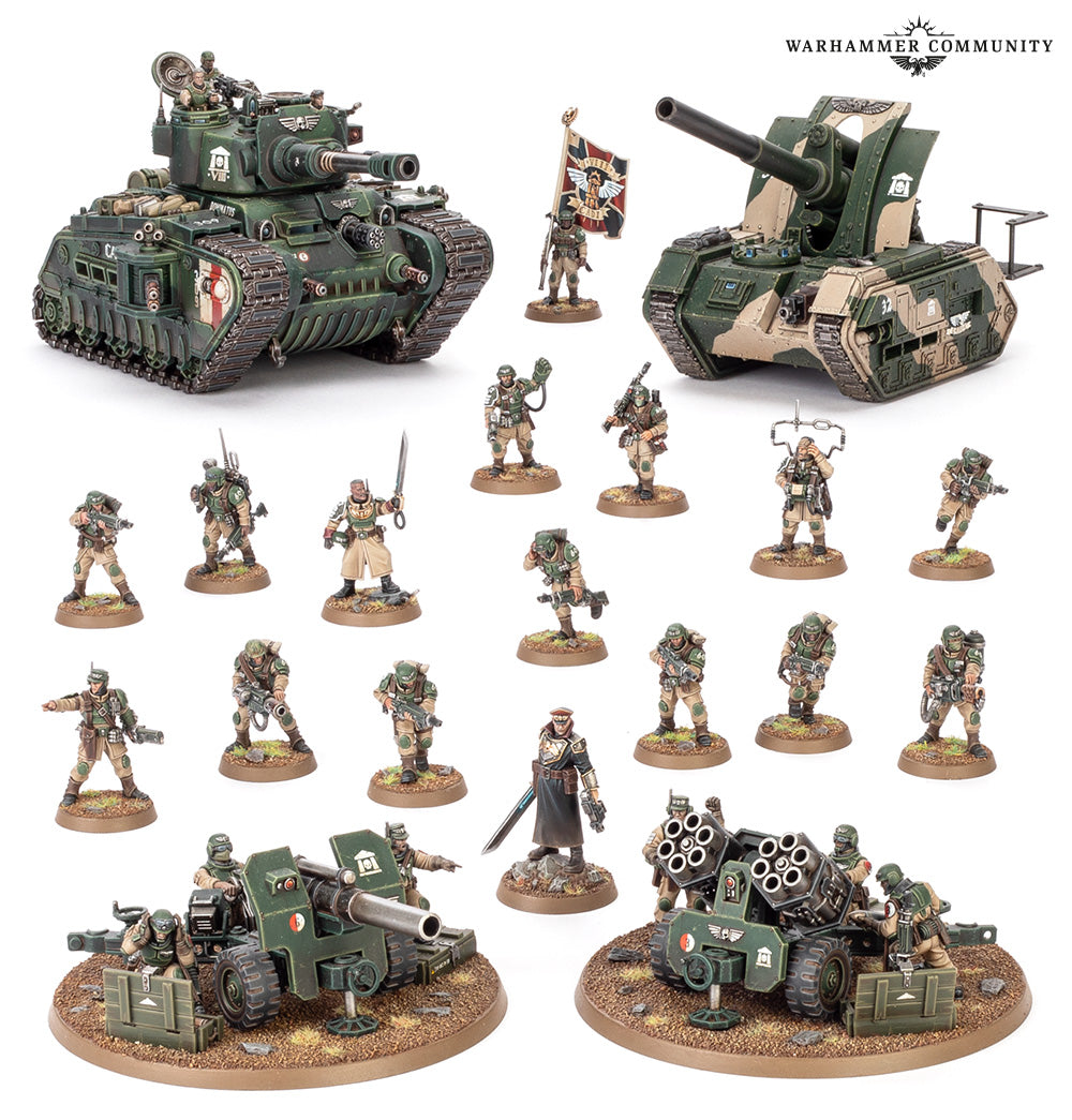 WARHAMMER 40000 BATTLEFORCE: ASTRA MILITARUM PLATOON