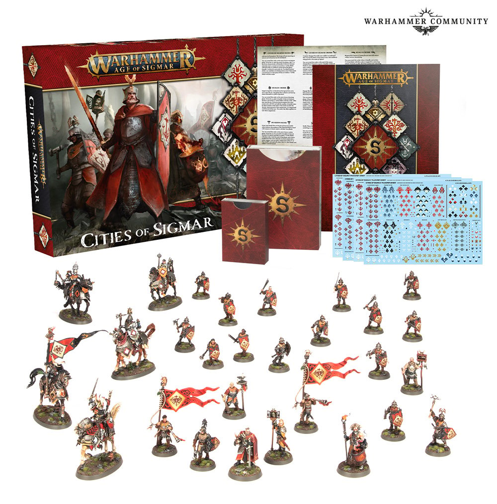 AGE OF SIGMAR ARMY SET: CITIES OF SIGMAR (ENG)