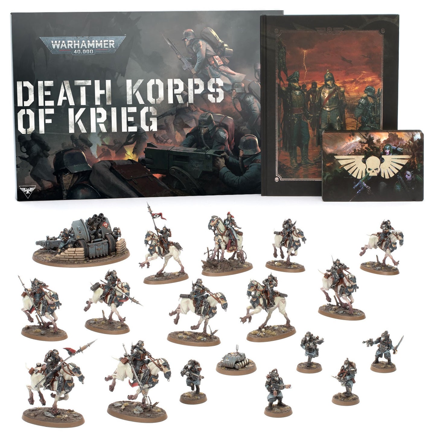 WARHAMMER 4000 ARMY SET: ASTRA MILITRAUM DEATH KORPS OF KRIEG (CHN)