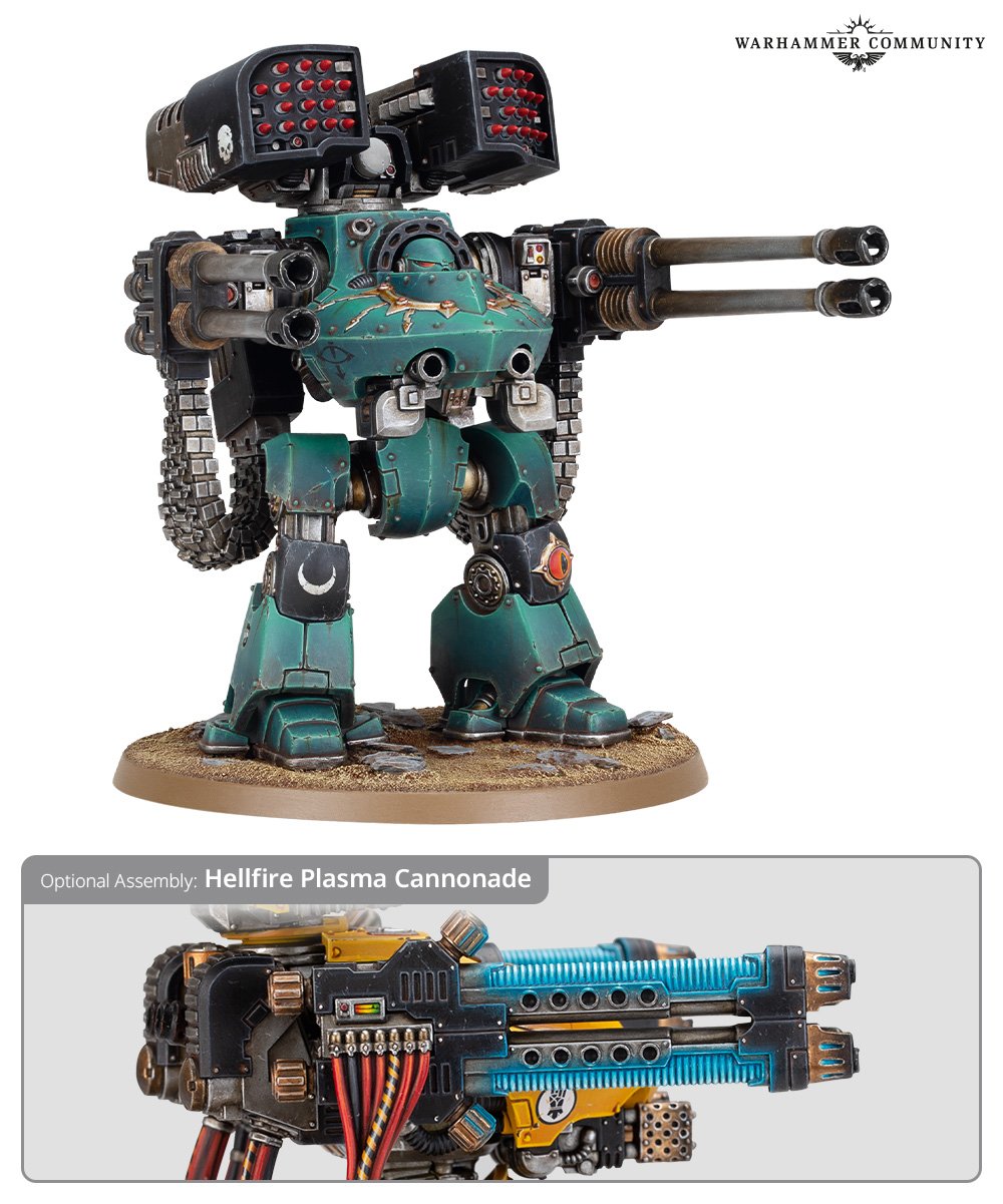 HORUS HERESY: DEREDEO DREADNOUGHT ANVILUS CONFIGURATN – Fun Atelier ...