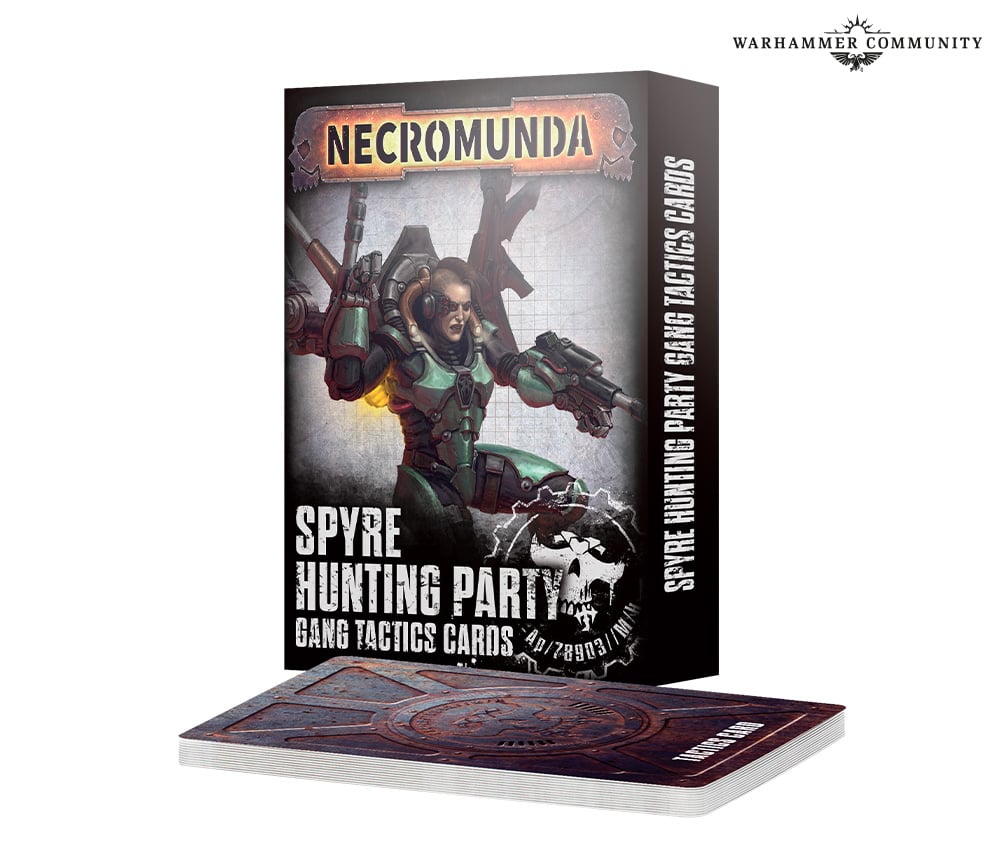 NECROMUNDA GANG TACTICS CARDS: SPYRE HUNTING PARTY