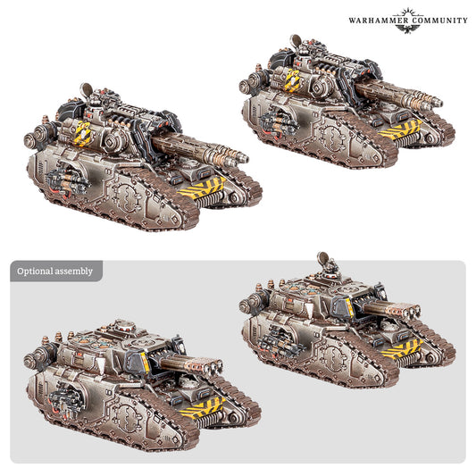 LEGIONS IMPERIALIS ASTARTES: FALCHION/ASCALON SUPER-HEAVY TANKS