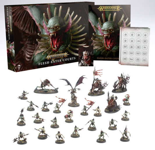 AGE OF SIGMAR ARMY SET: FLESH-EATER COURTS  (ENG)