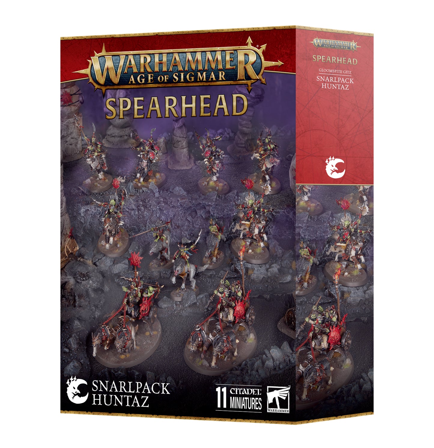 SPEARHEAD: GLOOMSPITE GITEZ SNARLPACK HUNTAZ