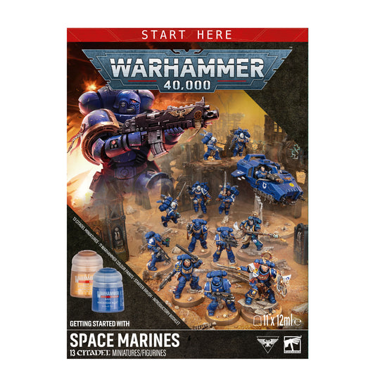 WARHAMMER 40000: GETTING STARTED WITH SPACE MARINES (ENG)