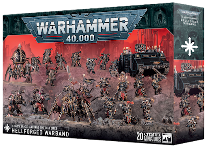 WARHAMMER 40000 BATTLEFORCE: HELLFORGED WARBAND