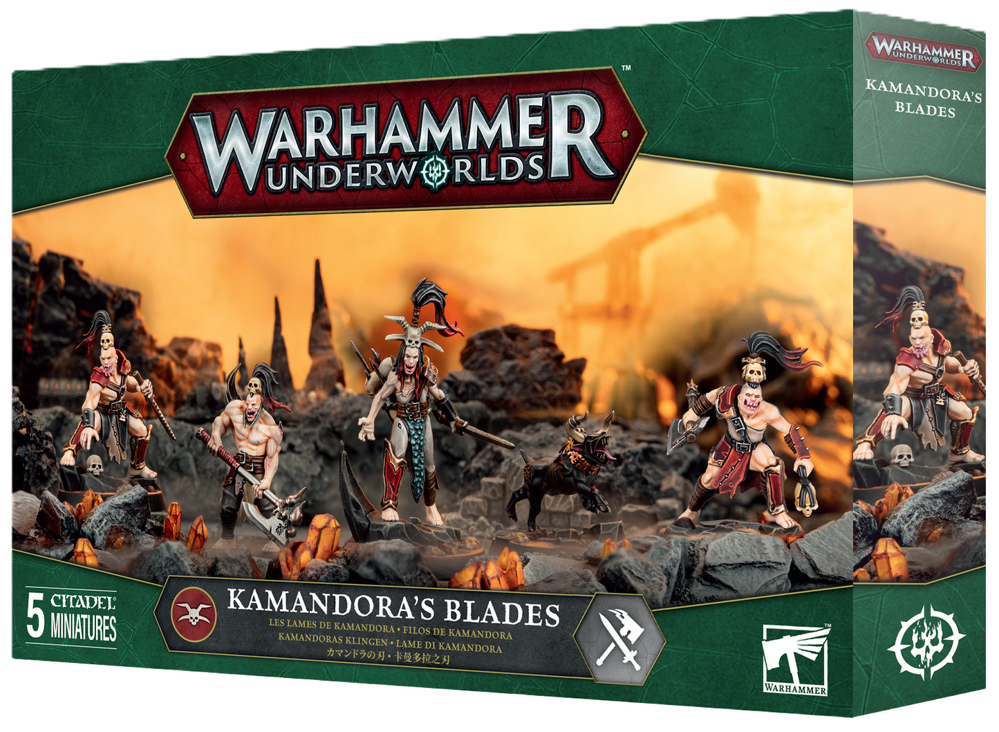 WARHAMMER UNDERWORLDS WARBAND: KAMANDORA'S BLADES