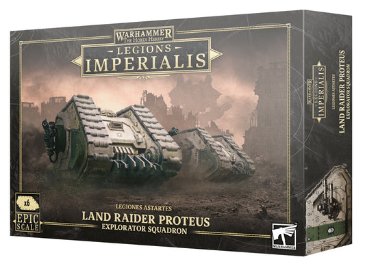 LEGIONS IMPERIALIS: LAND RAIDER PROTEUS SQUADRON