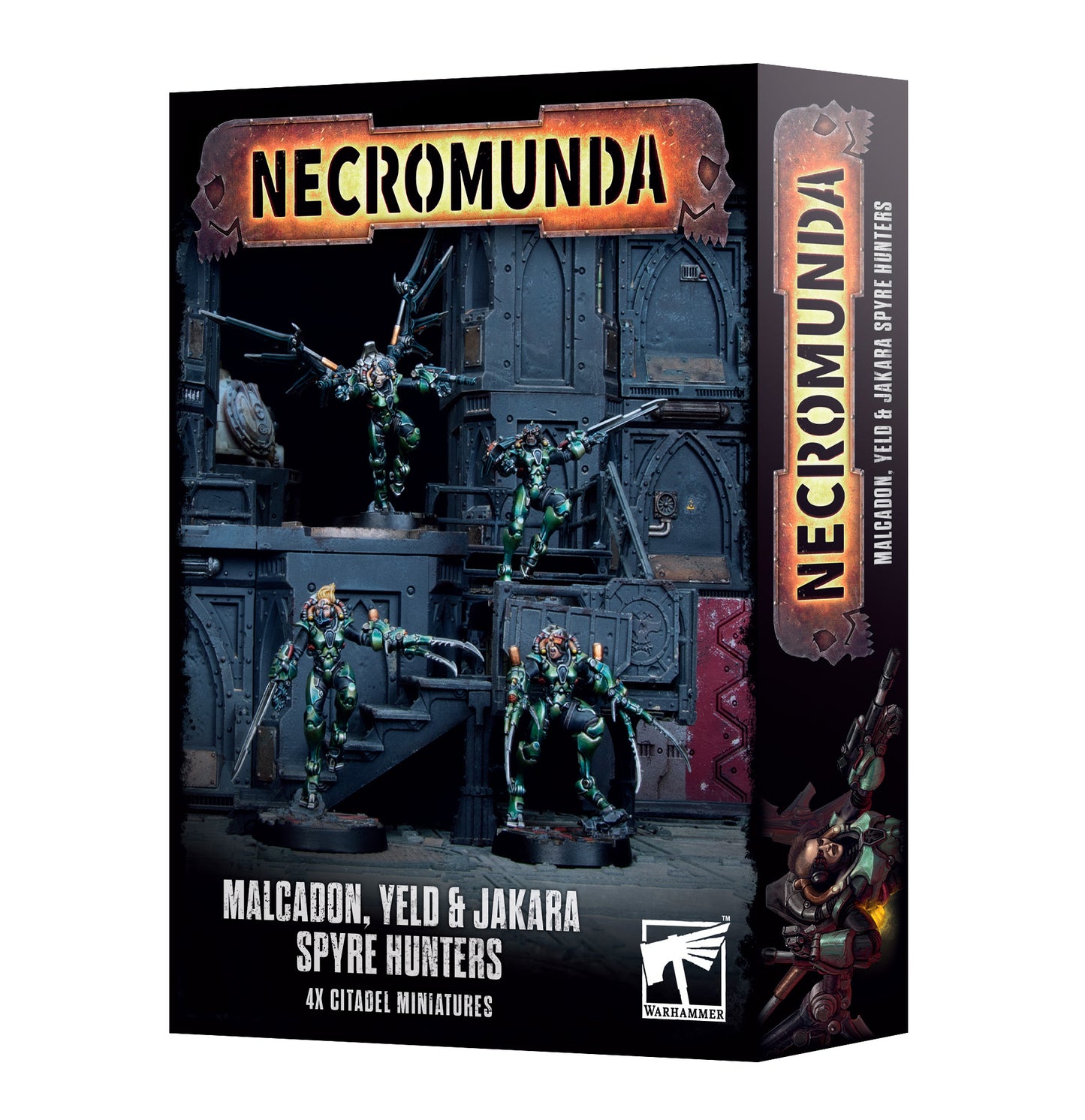 NECROMUNDA GANG: MALCADON YELD & JAKARA SPYRE HUNTER