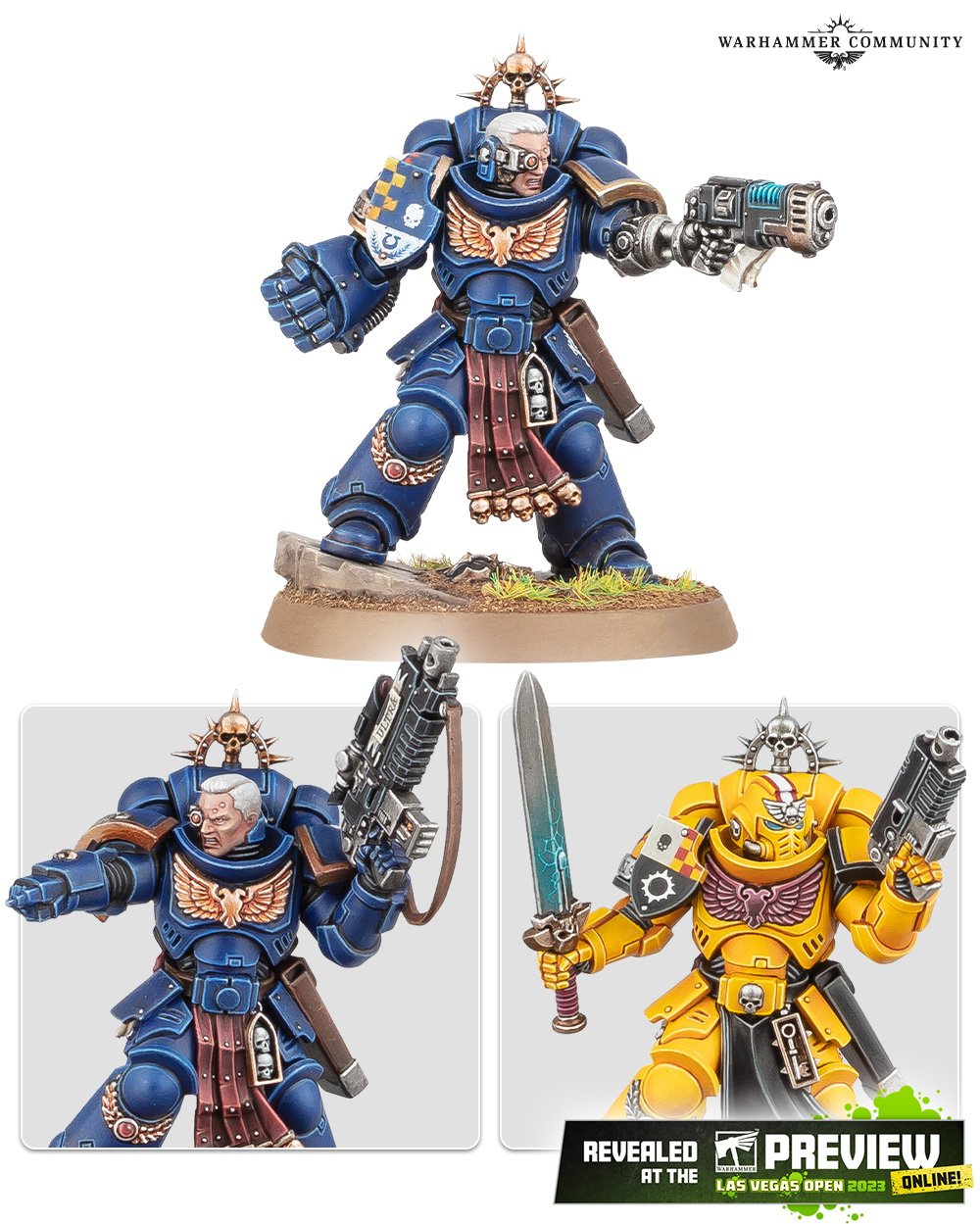 SPACE MARINES: LIEUTENANT WITH POWER SWORD