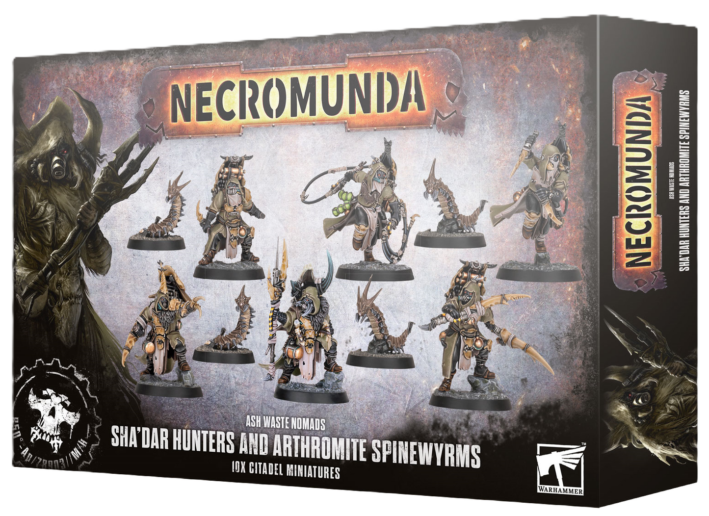 NECROMUNDA GANG: SHA'DAR HUNTERS & ARTHROMITE SPINEWYRMS