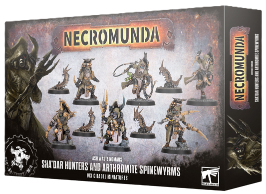 NECROMUNDA GANG: SHA'DAR HUNTERS & ARTHROMITE SPINEWYRMS