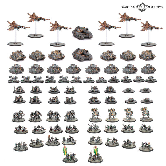LEGIONS IMPERIALIS BATTLE GROUP: SOLAR AUXILIA COMBINED ARMS