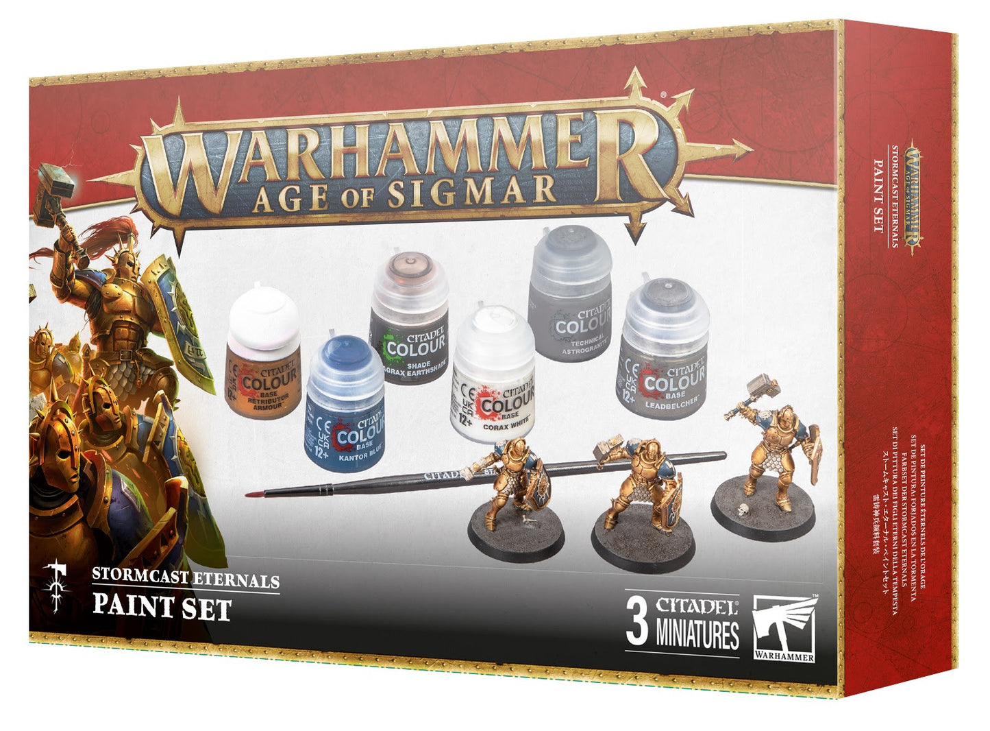 AGE OF SIGMAR PAINT SET: STORMCAST(JPN/CHN)