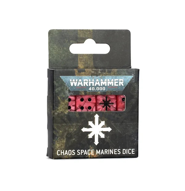 WARHAMMER 40000 DICESET: CHAOS SPACE MARINES