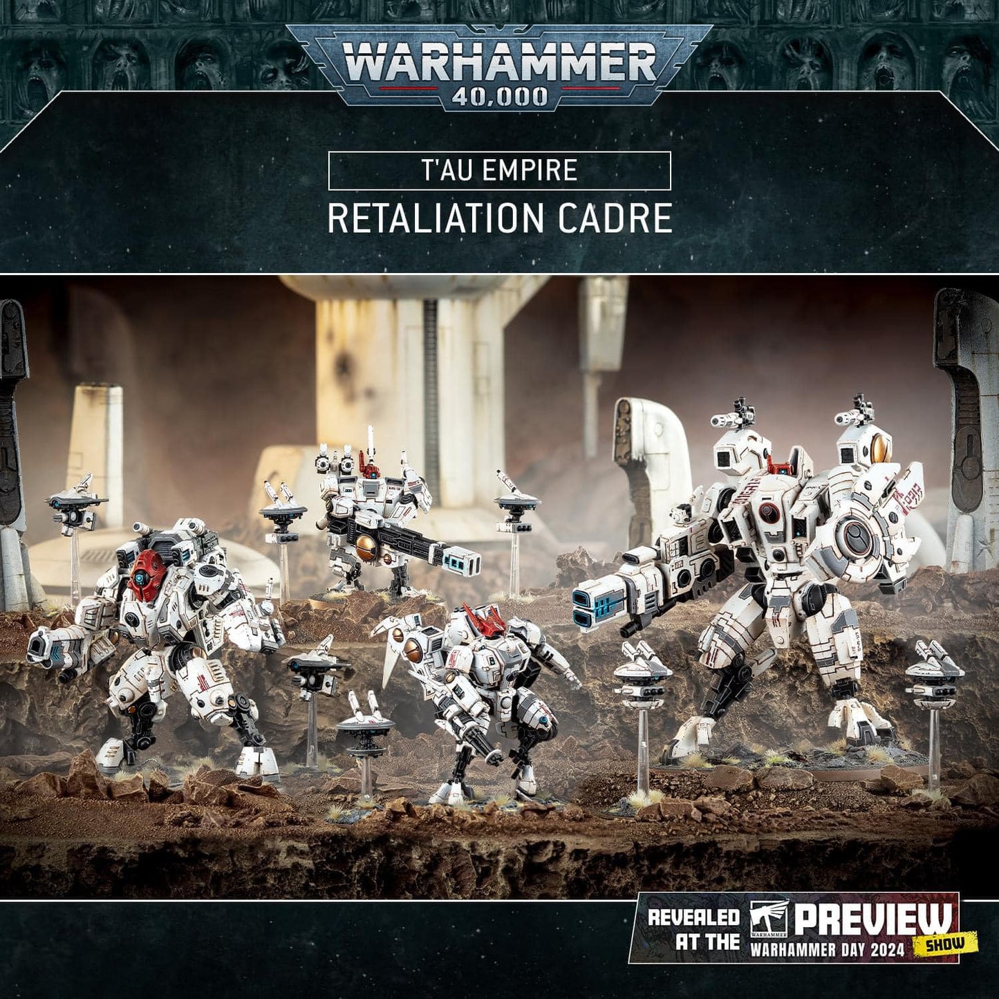 WARHAMMER 40000 BATTLEFORCE: T'AU EMPIRE RETALIATION CADRE