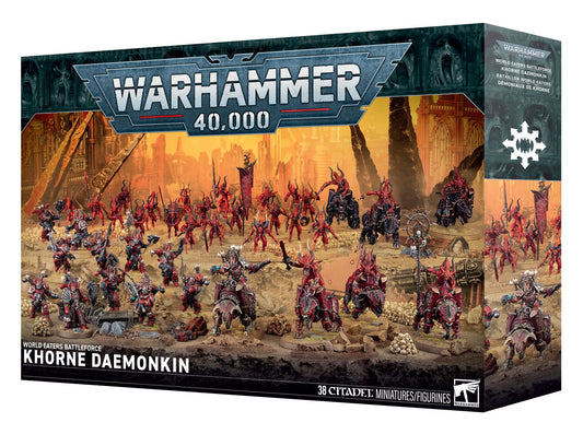WARHAMMER 40000 BATTLEFORCE: WORLD EATERS KHORNE DAEMONKIN