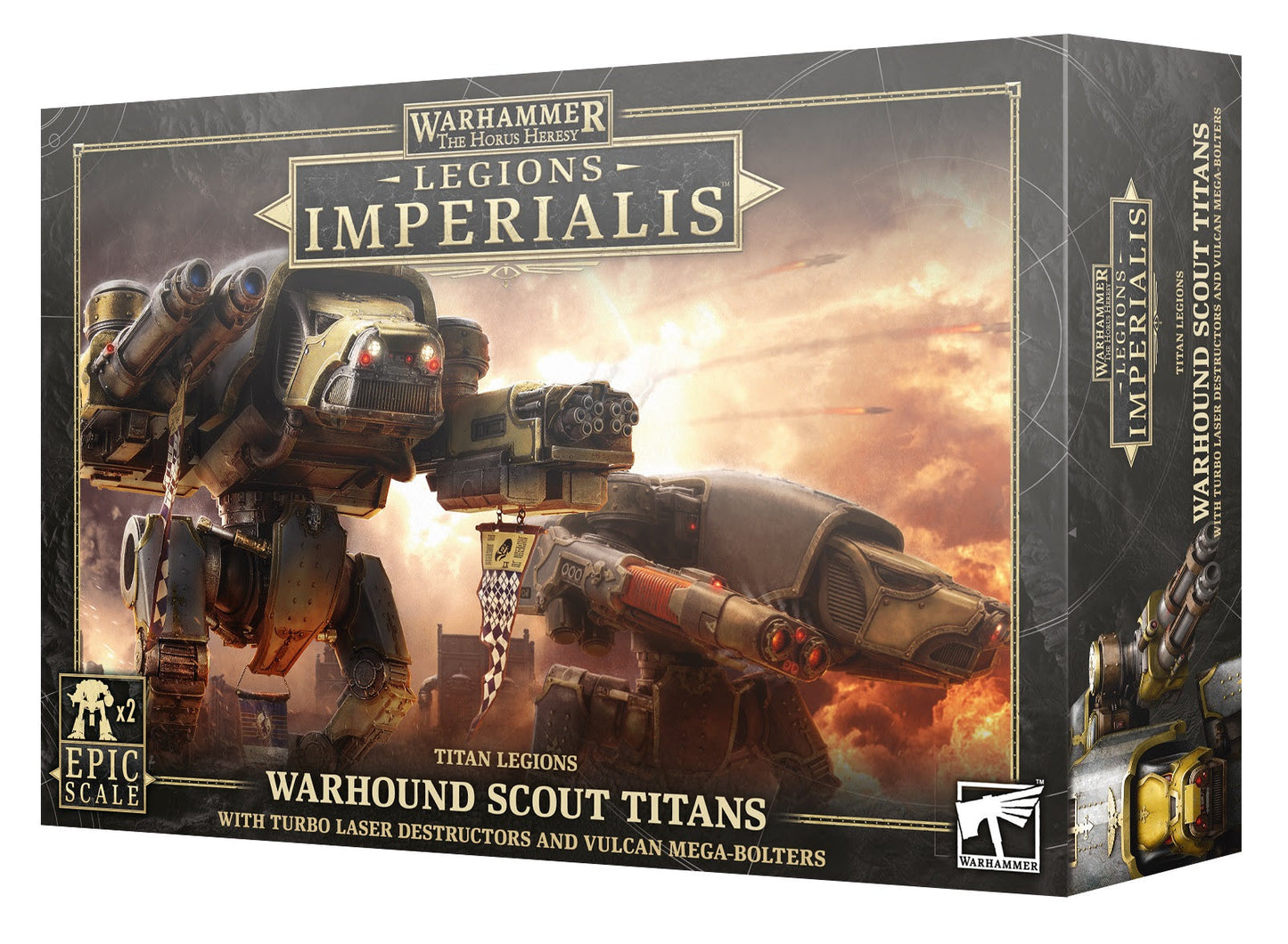 LEGIONS IMPERIALIS TITANS: DIRE WOLF HEAVY SCOUT TITANS