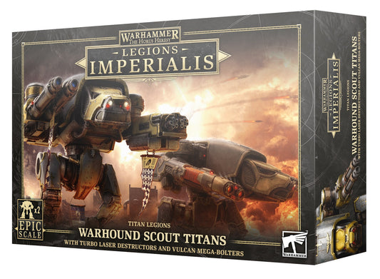 LEGIONS IMPERIALIS TITANS: DIRE WOLF HEAVY SCOUT TITANS