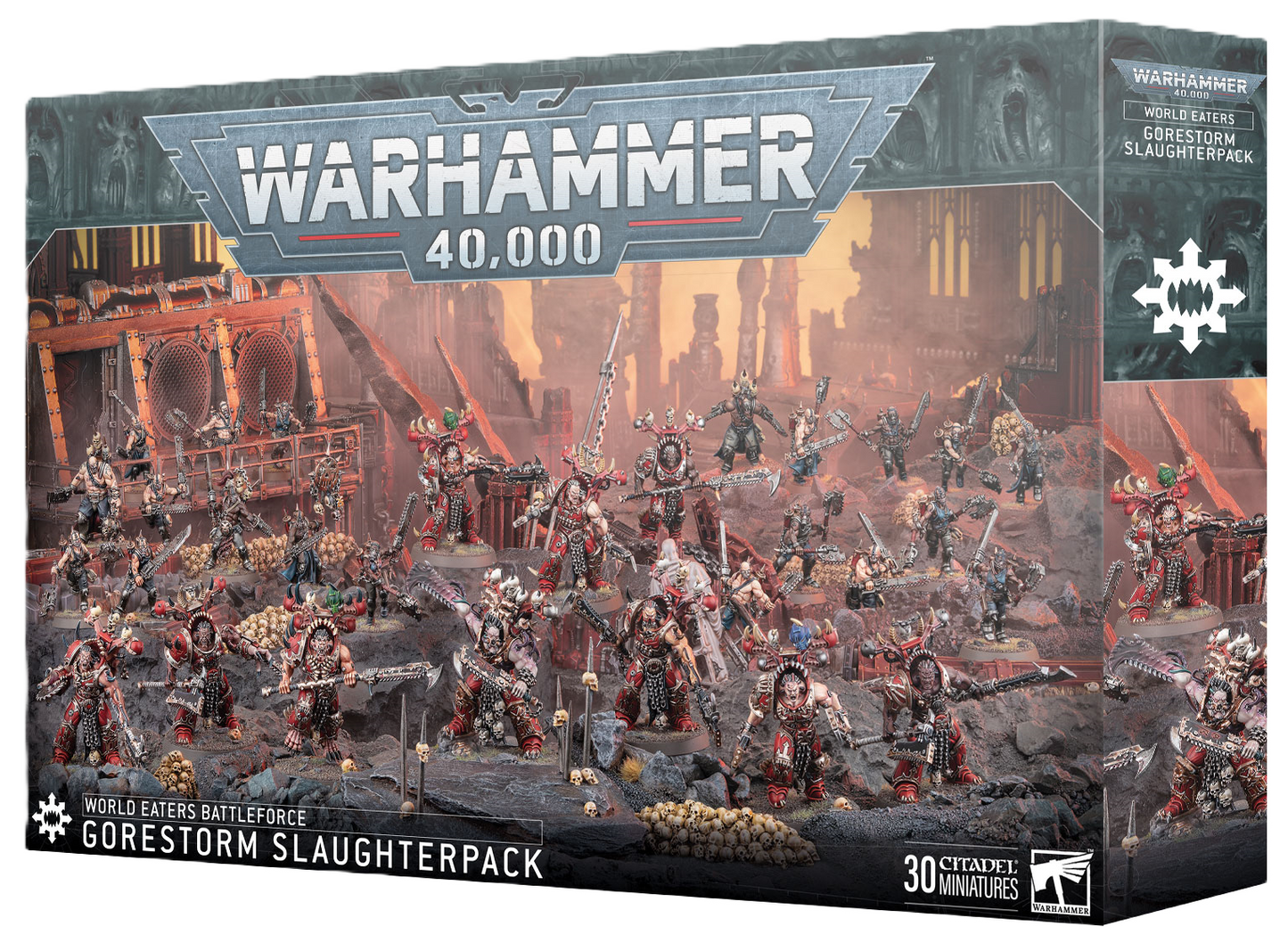 WARHAMMER 40000 BATTLEFORCCE: WORLD EATERS GORESTORM SLAUGHTERPACK