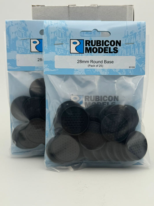 RUBICON MODEL 28mm Round Base